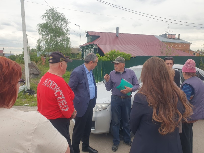Рабочие выезды в сельские населенные пункты городского округа Воскресенск 