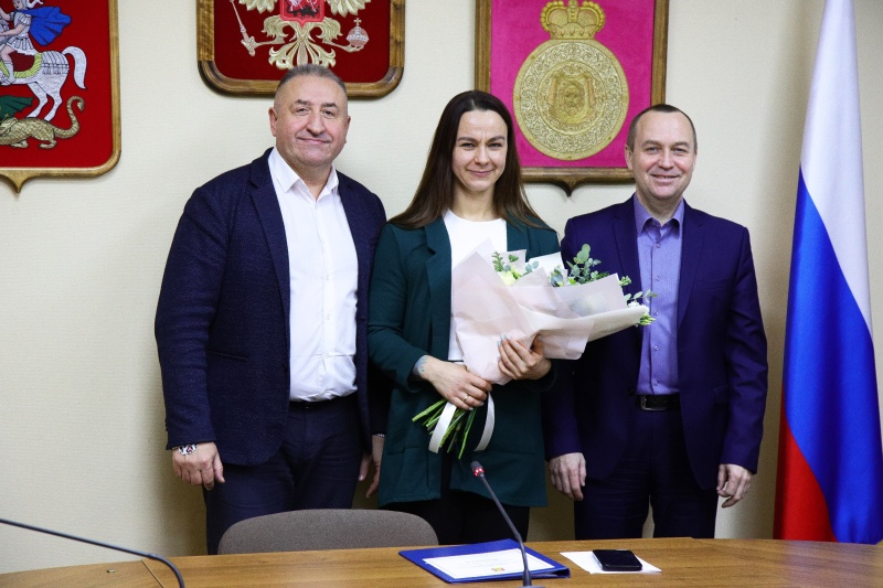 Депутата городского округа Воскресенск поздравили  с присуждением премии губернатора 