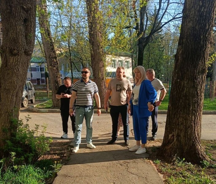 Рабочие выезды в микрорайоны Воскресенска 