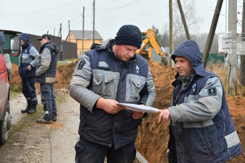 Мособлгаз построил в области более 800 километров новых газораспределительных сетей по Социальной газификации с начала года