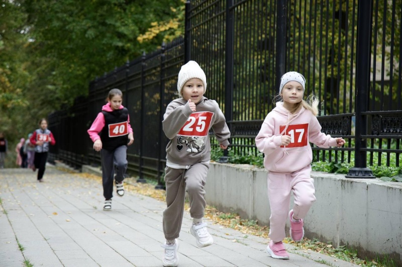 В воскресенском парке прошел легкоатлетический забег