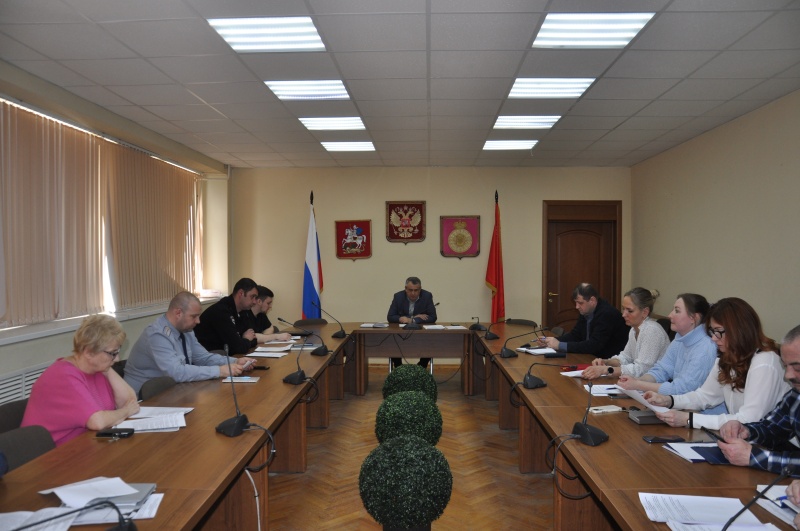 На заседании межведомственной комиссии городского округа Воскресенск