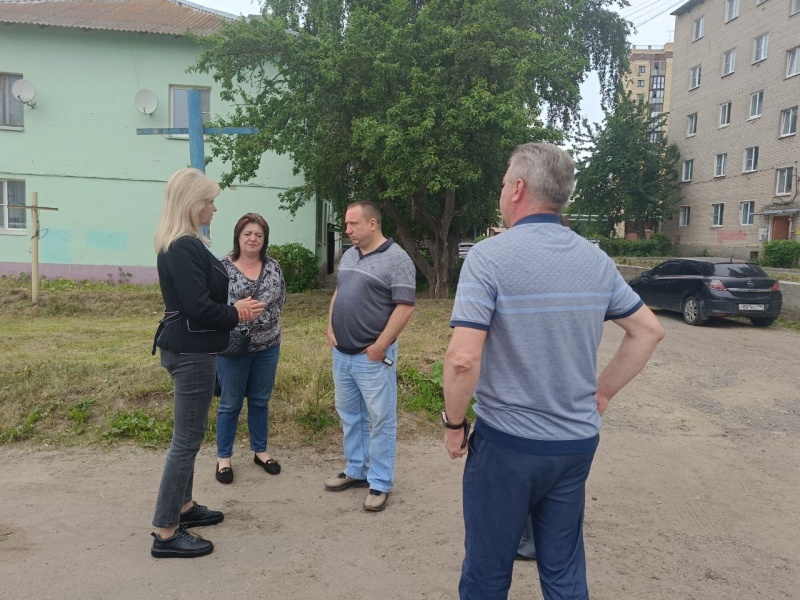 Рабочие выезды в микрорайоны Воскресенска 