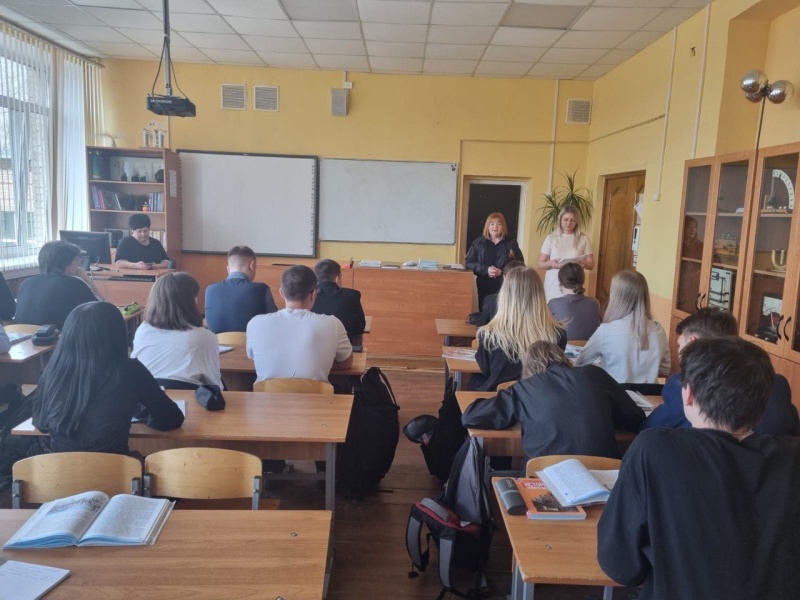 С воскресенскими школьниками провели профилактическую беседу 
