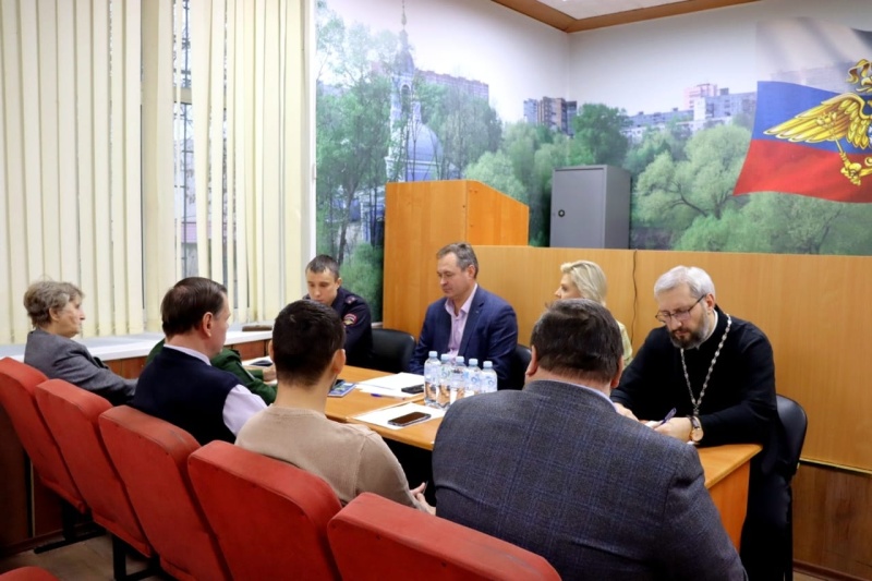 В УМВД России по г.о. Воскресенск состоялось первое заседание Общественного совета в новом состав