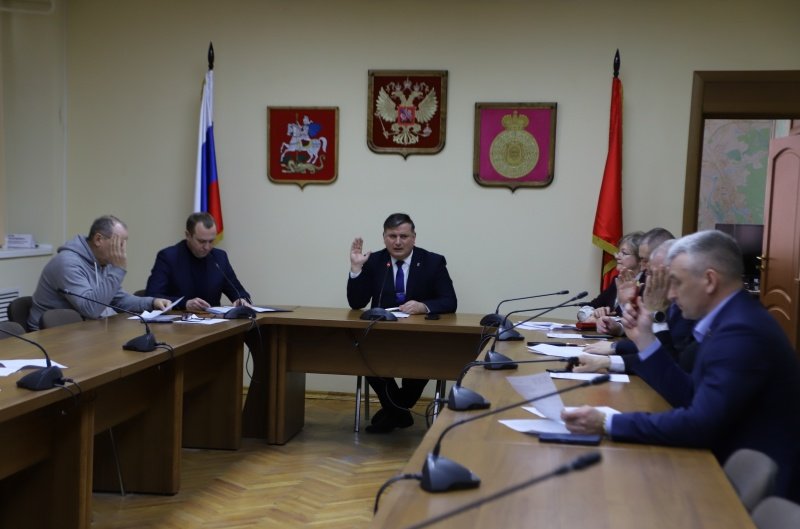 На внеочередном заседании Совета депутатов городского округа Воскресенск 