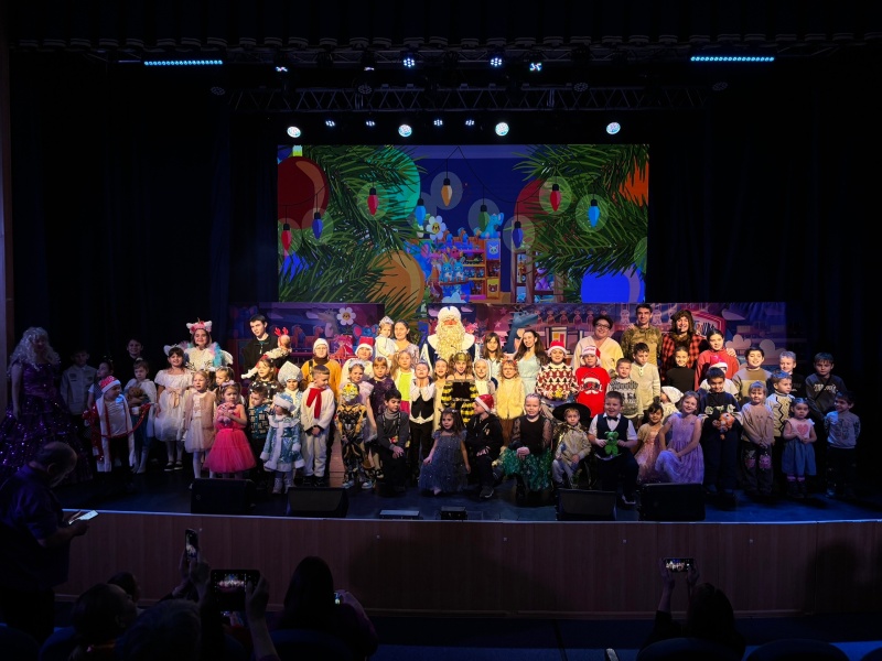 В ДК «Гармония» городского округа Воскресенск провели социальную ёлку  