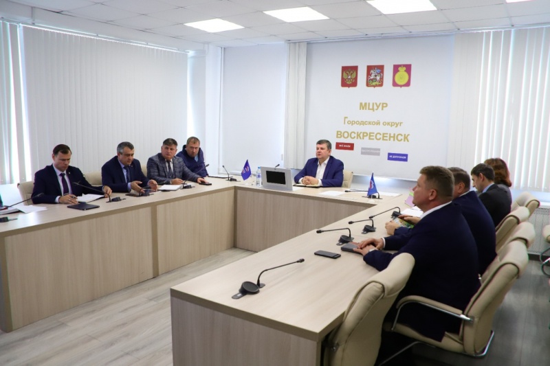 Глава городского округа Воскресенск Артур Болотников принял участие в ВКС под председательством губернатора региона
