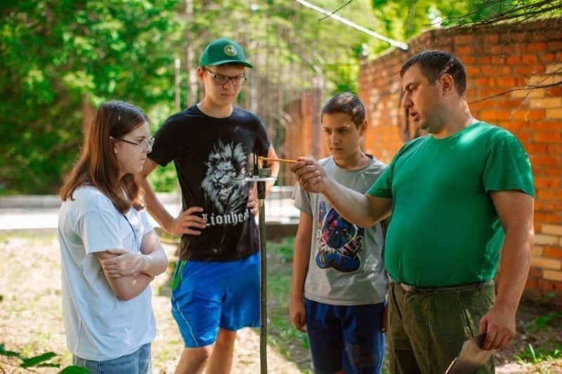 Воскресенские лесничие провели практическое занятие для школьников 