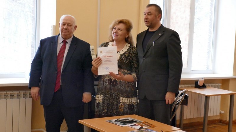 На встрече воскресенских литераторов 
