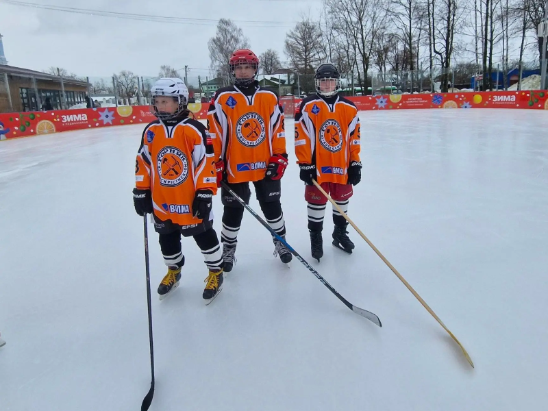 В Воскресенске продолжается хоккейный турнир «Тигры на льду»