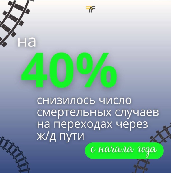 В Подмосковье зафиксировано снижение смертности на пешеходных переходах через ж/д пути