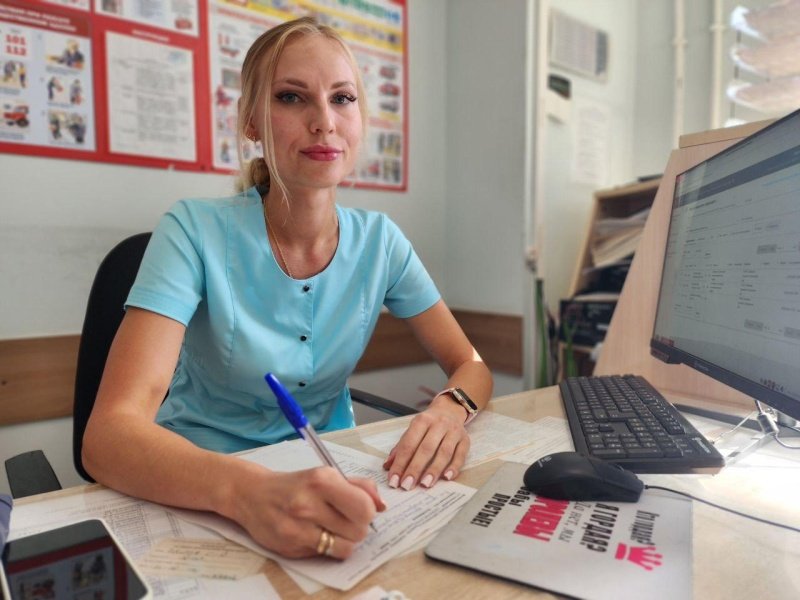 В приемном отделении Воскресенской больницы работает новый врач 