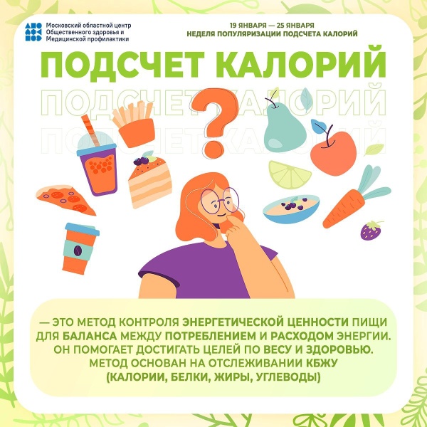 Зачем считать калории?