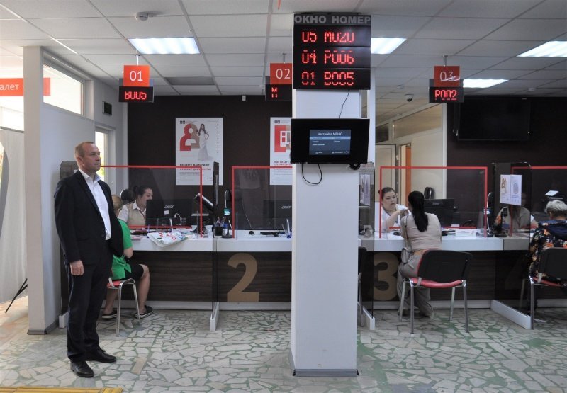 Глава городского округа Воскресенск проверил работу отдела МФЦ 