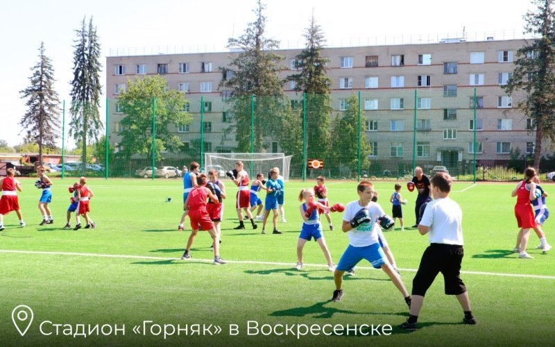 24 спортивных объекта введут в Подмосковье в этом году
