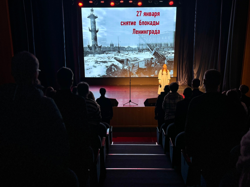  В городском округе Воскресенск состоялось мероприятие «Героизм и стойкость: история Ленинградской блокады»