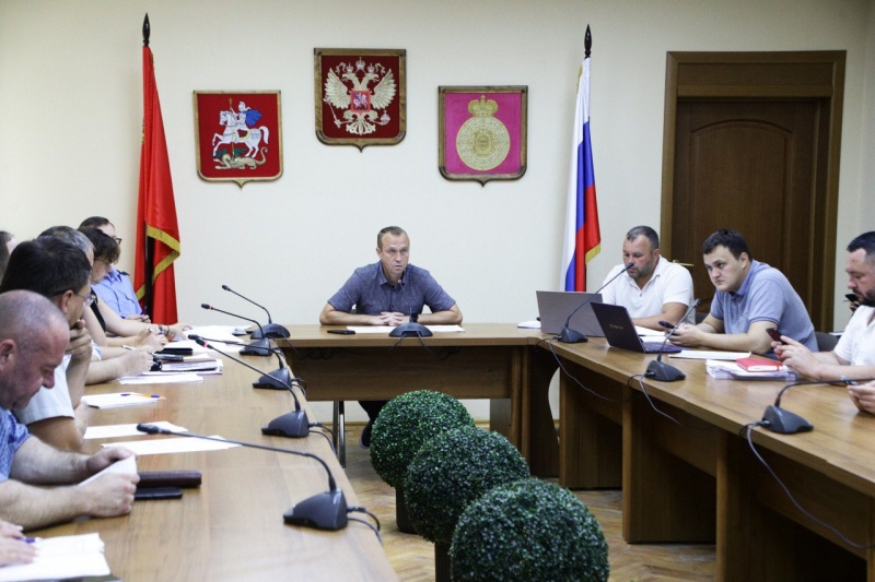 В Воскресенске прошло совещание с представителями Фонда капитального ремонта Московской области