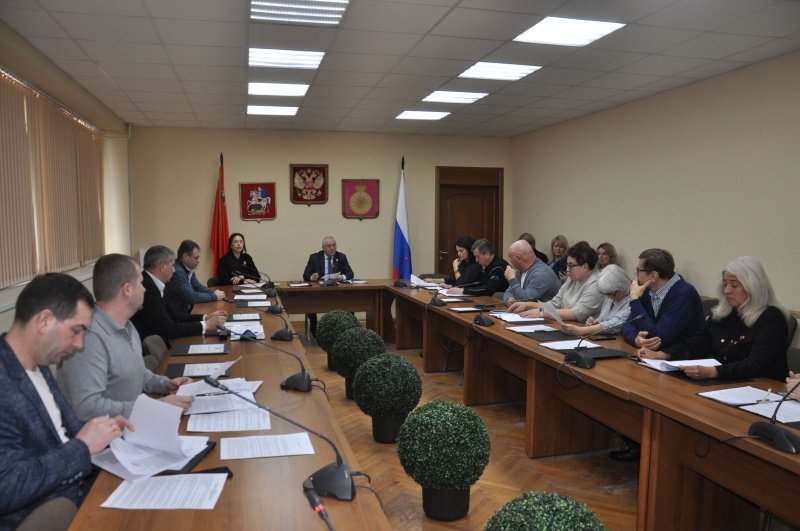 В городском округе Воскресенск состоялось очередное заседание Совета депутатов