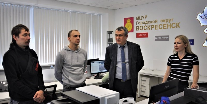На встрече с жителями в муниципальном ЦУРе