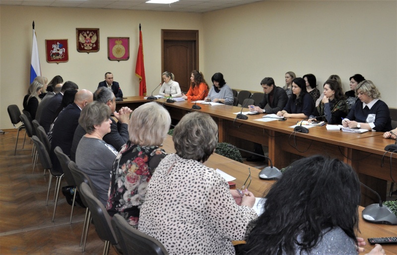 Глава городского округа Воскресенск провёл совещание по вопросам повышения качества и результативности работы с обращениями граждан 