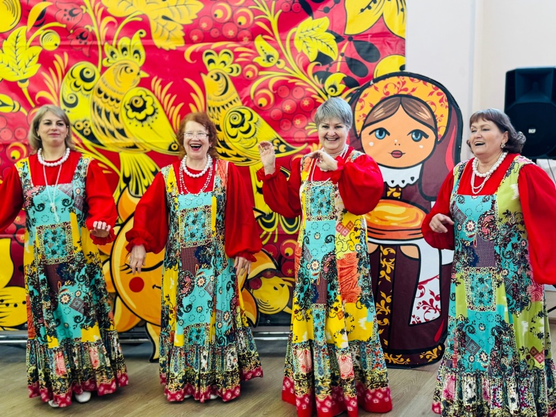 В городском округе Воскресенск участники проекта "Активное долголетие" отметили Масленицу 