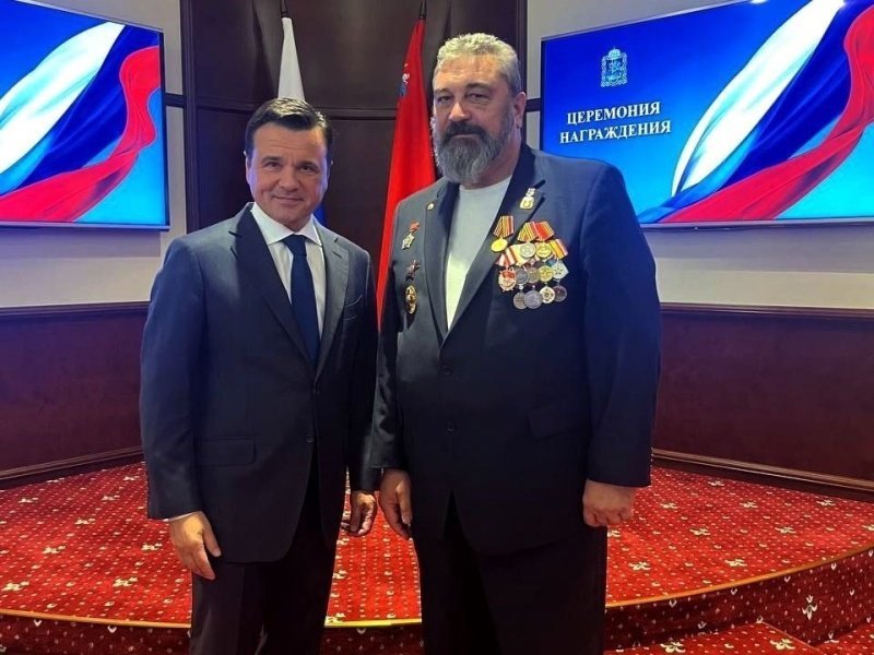 Воскресенец награждён медалью «За храбрость» 
