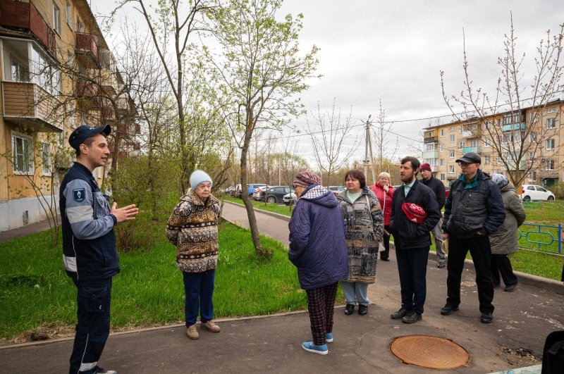 В городском округе Воскресенск проходят встречи с газовыми участковыми 