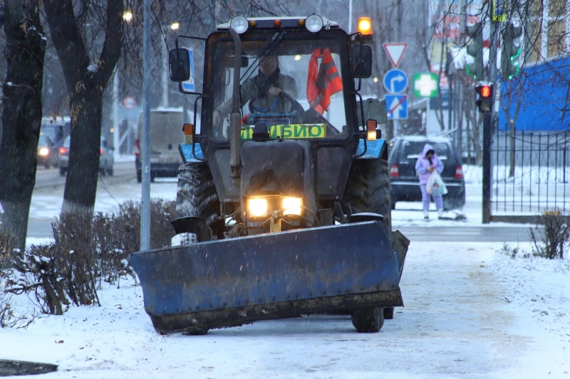Коммунальные службы Воскресенска переведены в режим повышенной готовности в связи с приближением снежного циклона