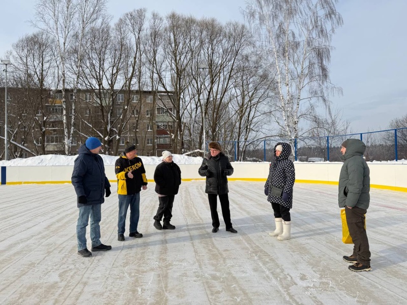 В Воскресенске откроют каток для жителей микрорайона Лопатинский
