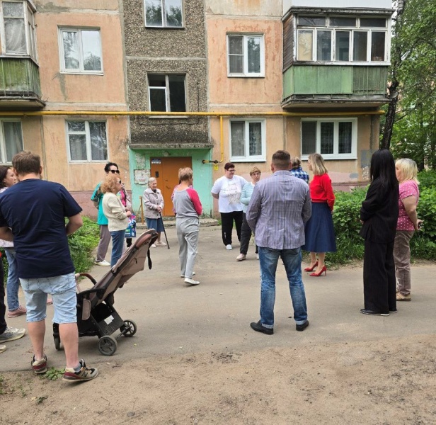 Рабочие выезды в микрорайоны Воскресенска 