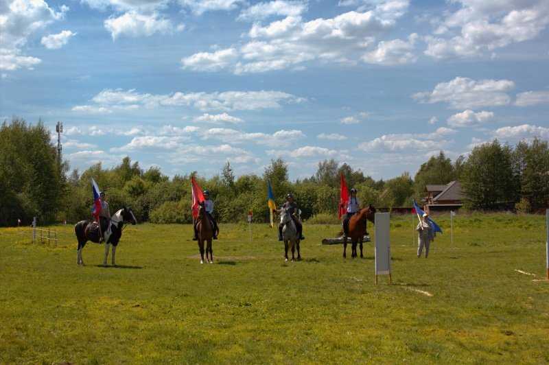 В городском округе Воскресенск прошёл областной чемпионат по спортивному туризму на конных дистанциях