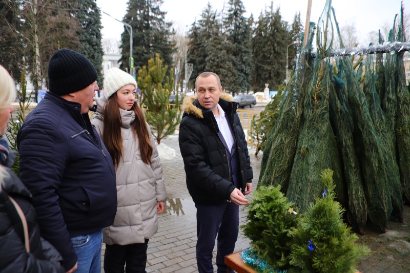 В городском округе Воскресенск началась работа ёлочных базаров