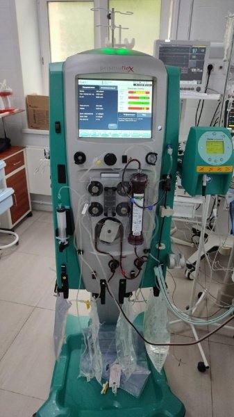  Воскресенской областной больнице получен аппарат для проведения гемодиализа 