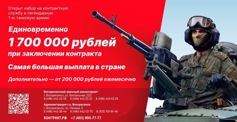 Служба по контракту – настоящее дело! 