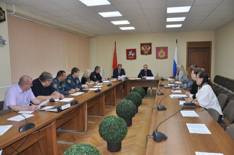 В Воскресенске обсудили вопросы безопасности на водных объектах в зимний период