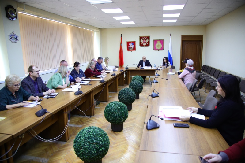 Первый заместитель главы городского округа Воскресенск провёл приём граждан