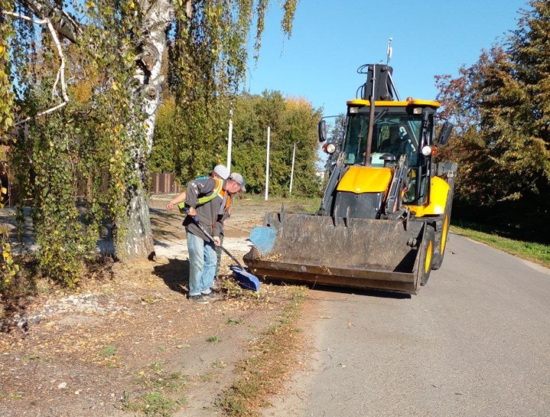 Сотрудники МБУ «Благоустройство и озеленение» поддерживают порядок в Воскресенске
