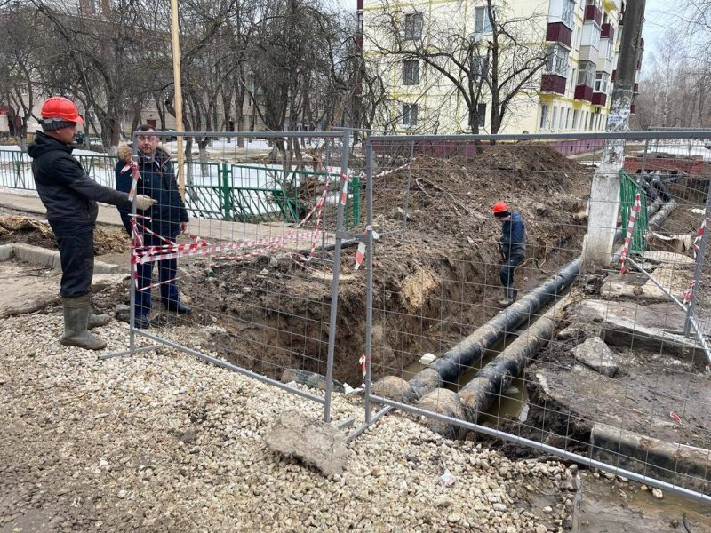 Модернизация тепловых сетей в микрорайоне Цемгигант Воскресенска выполнена более чем на 90%