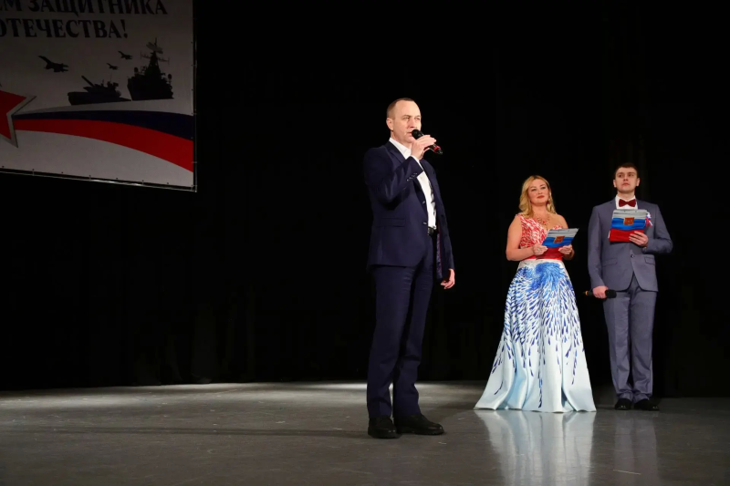 В Воскресенске прошёл концерт, посвященный Дню защитника Отечества