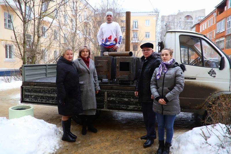 Пять печей от «ВМУ» — в Центр помощи семьям мобилизованных Воскресенска