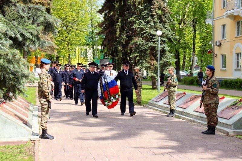 В г.о. Воскресенск сотрудники полиции приняли участие в акции «Я помню - я горжусь!»