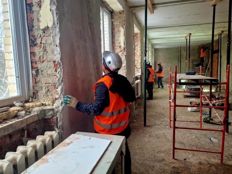 В Поликлинике №1 завершены демонтажные работы