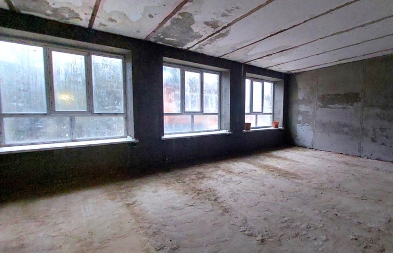 Начались внутренние отделочные работы в дошкольном отделении школы №5 Воскресенска