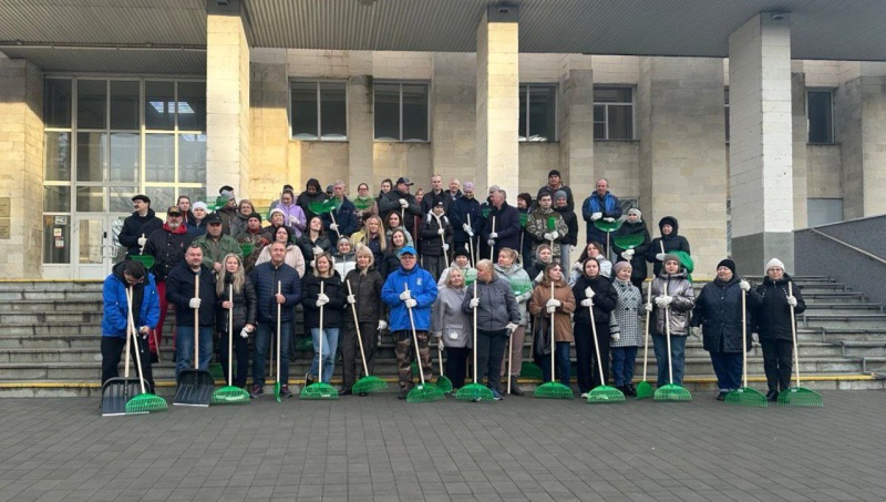 В Воскресенске провели субботник