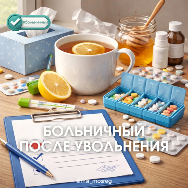 Больничный после увольнения: что нужно знать?