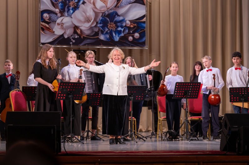 Состоялся отчетный концерт ДШИ "Лира" Воскресенской детской школы искусств