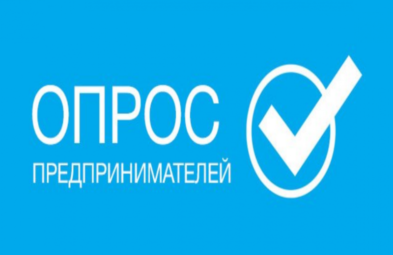 Опрос мнения предпринимателей.