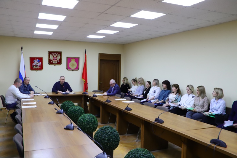 В Воскресенске состоялось очередное заседание Совета депутатов