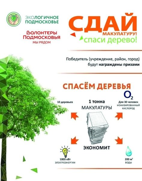 Воскресенцев приглашают принять участие в сборе макулатуры 